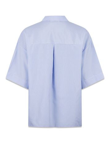 Blusar/Skjortor - Mellow mini stripe shirt – light blue